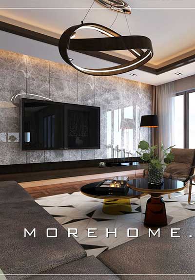 Đá ốp trang trí tường phòng khách đẹp, sang trọng cho chung cư, biệt thự