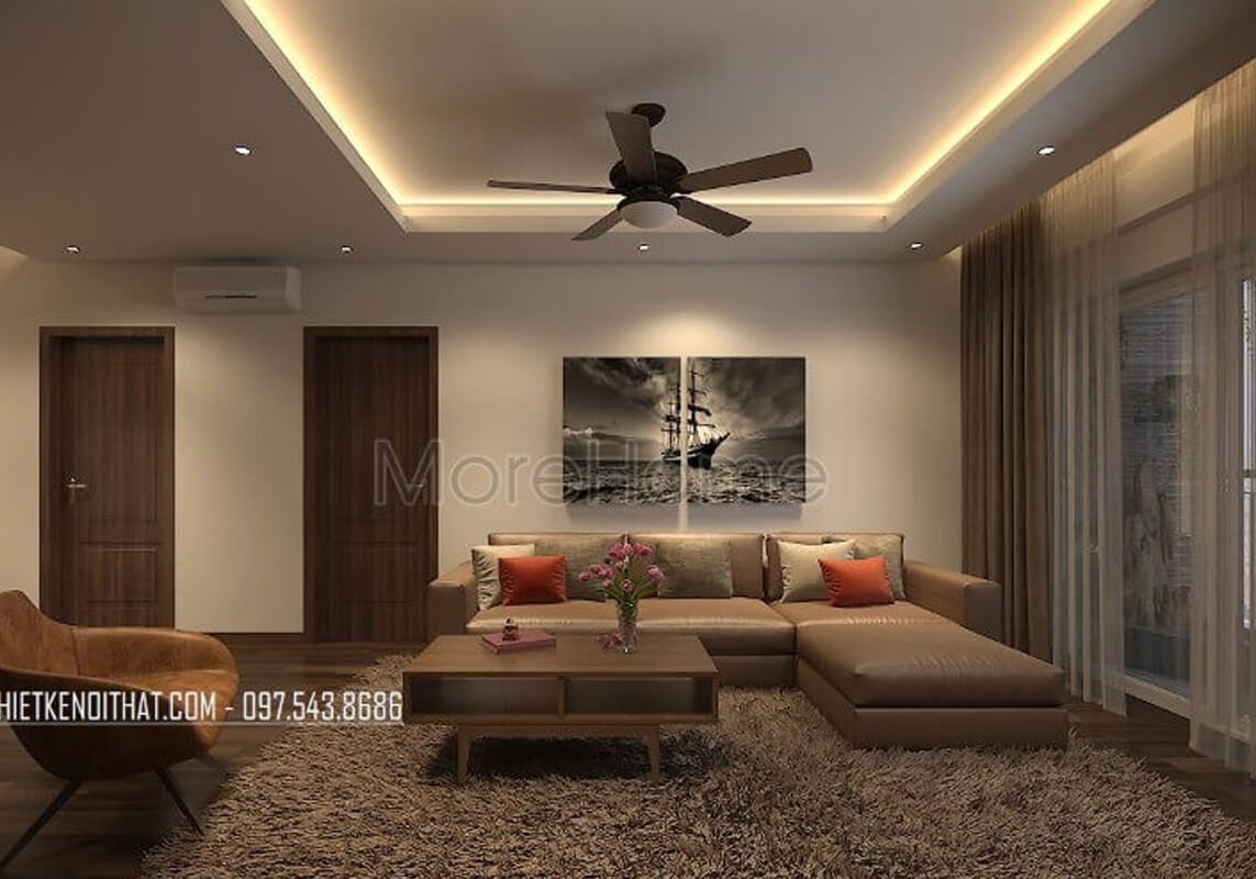 Danh sách những mẫu thiết kế phòng khách đa phong cách