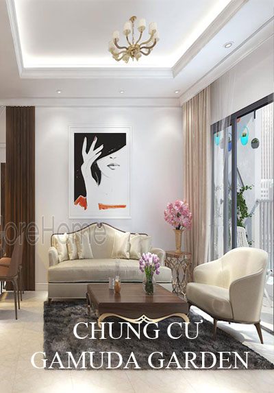 Thiết kế nội thất chung cư Gamuda Gardens phong cách hiện đại