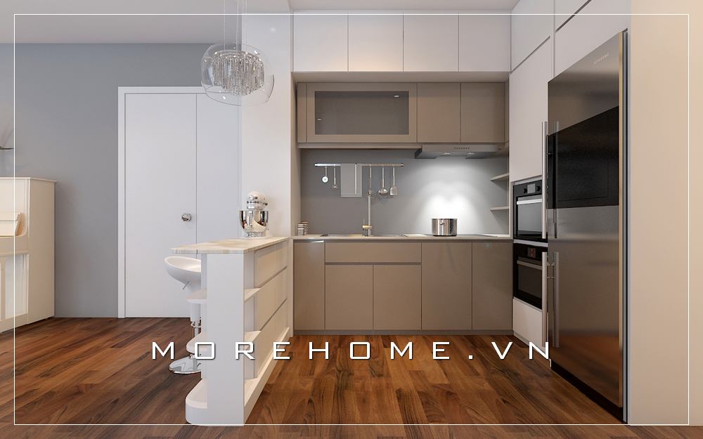 Thiết kế nội thất phòng bếp đẹp, sang trọng