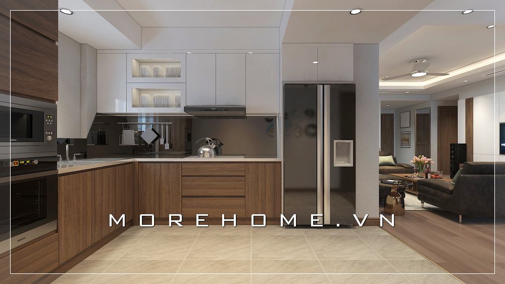 Thiết kế nội thất phòng bếp đẹp, sang trọng