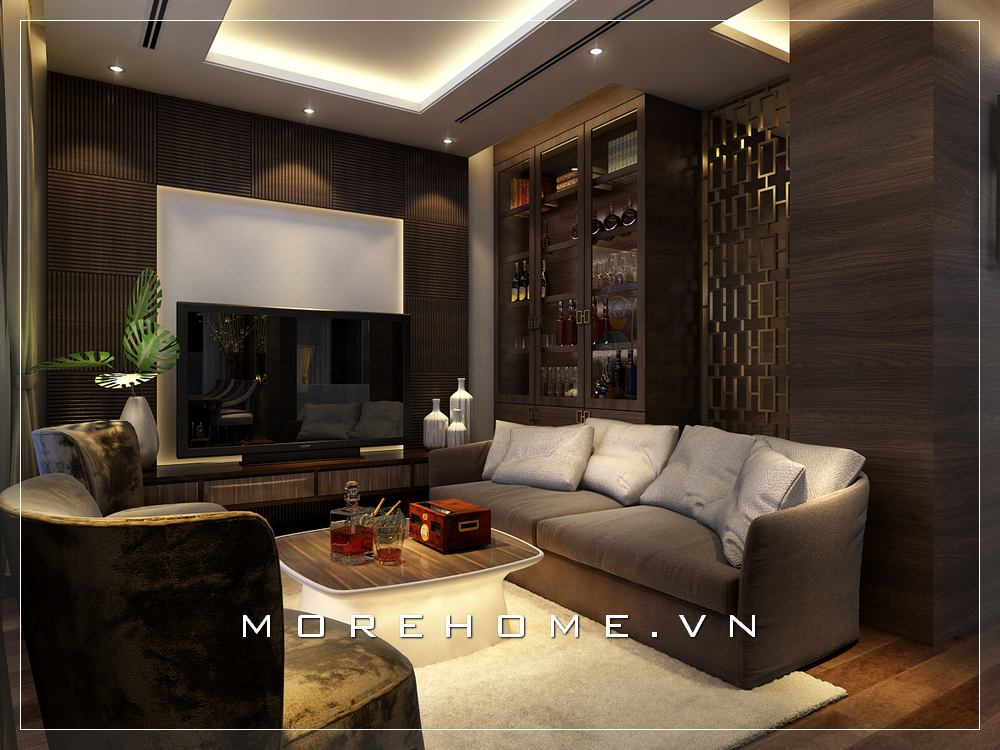 Thiết kế phòng khách chung cư