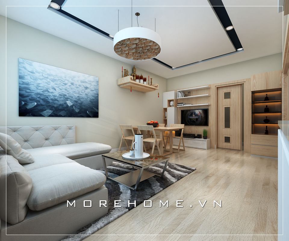 Thiết kế phòng khách chung cư