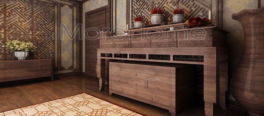 Bàn thờ gỗ đẹp 