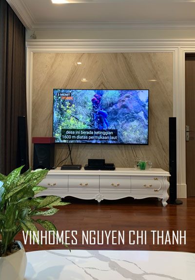  Thi công nội thất chung cư tân cổ điển tại Vinhomes Nguyễn Chí Thanh Hà Nội