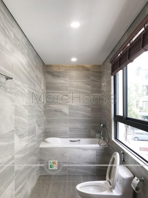 Thi công nội thất phòng tắm biệt thự Vinhomes Thăng Long