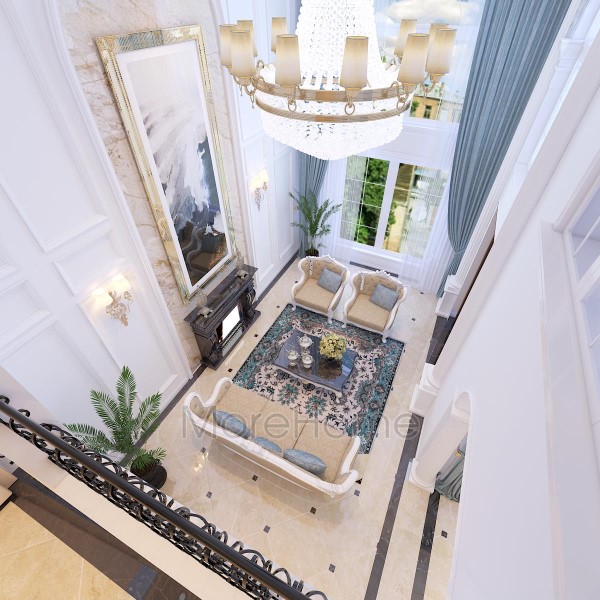 Thiết kế nội thất biệt thự Euro Land