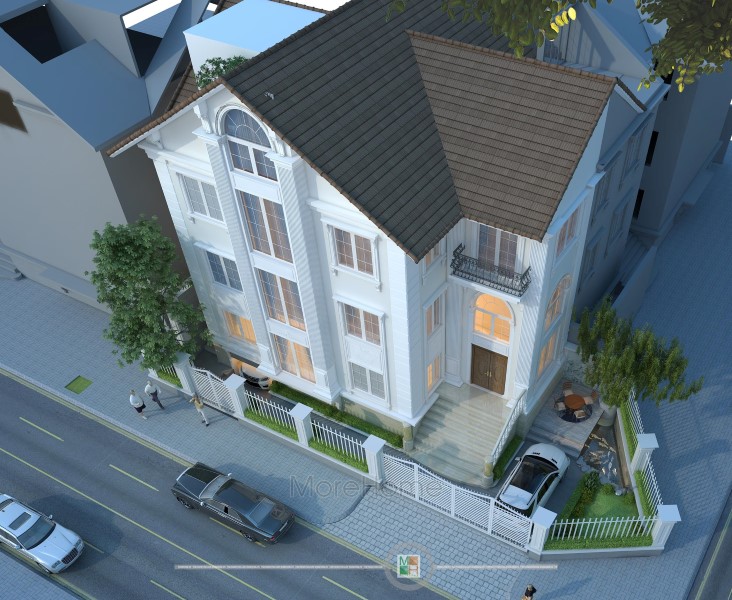 Thiết kế nội thất biệt thự Euro Land