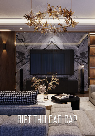 Mẫu thiết kế nội thất biệt thự cao cấp đẹp, sang trọng - Anh Tài