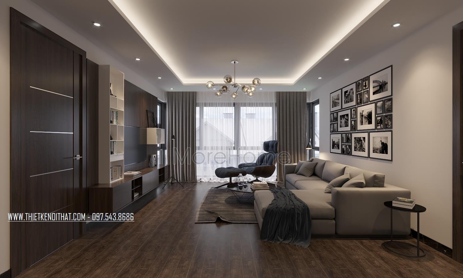 Thiết kế ngoại thất và nội thất biệt thự ECOPARK