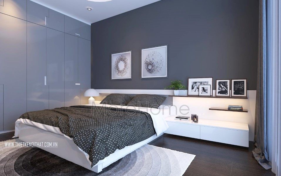 Thiết kế nội thất phòng bếp biệt thự hiện đại tai TP Vinh