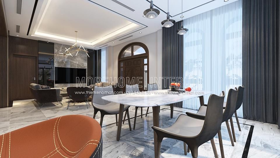 Thiết kế nội thất biệt thự hải phòng