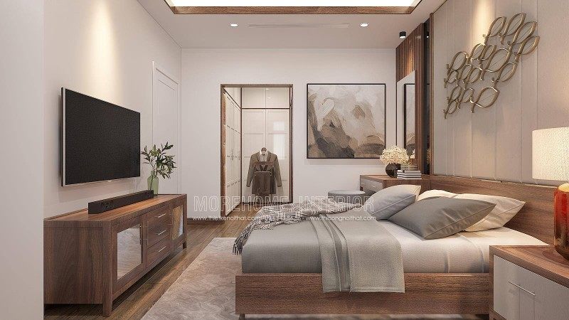 Thiết kế nội thất phòng ngủ cho biệt thự manhattan tại vinhomes imperia hải phòng