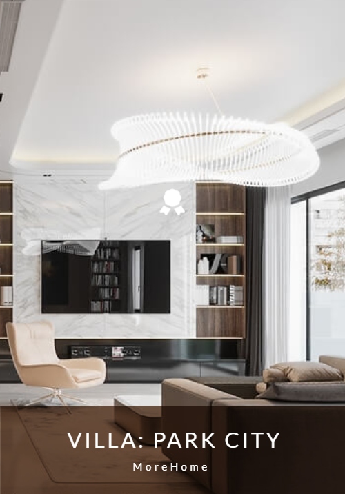 Thiết kế nội thất biệt thự hiện đại ParkCity - Anh Hiếu