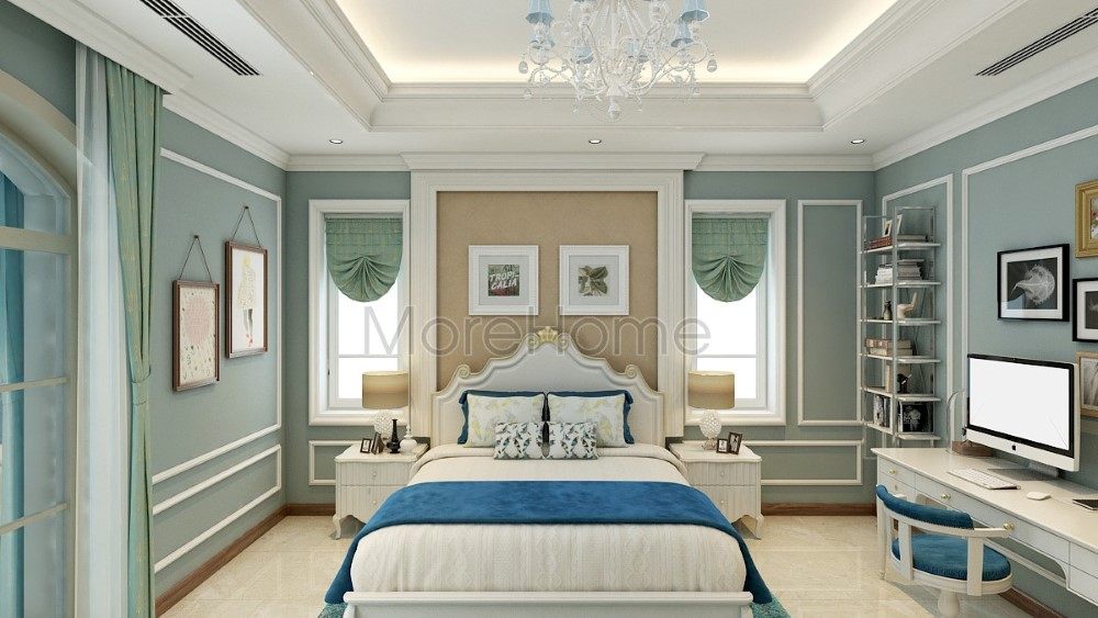 Thiết kế nội thất phòng ngủ biệt thự Riverside Nguyễn Duy Trinh