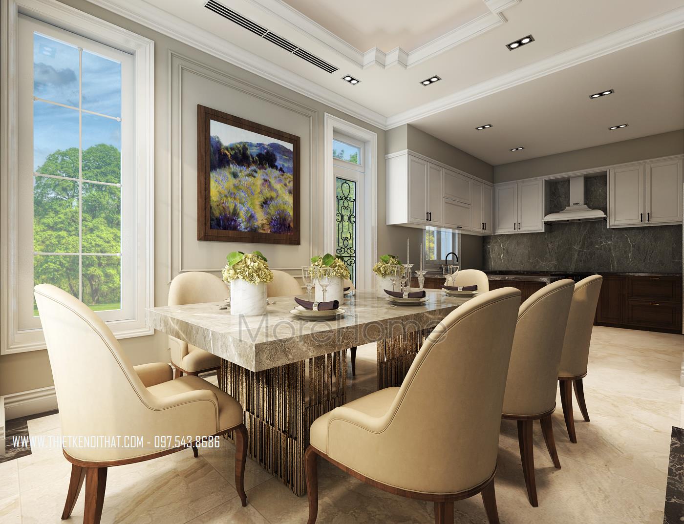 Thiết kế biệt thự song lập Vinhomes Riverside