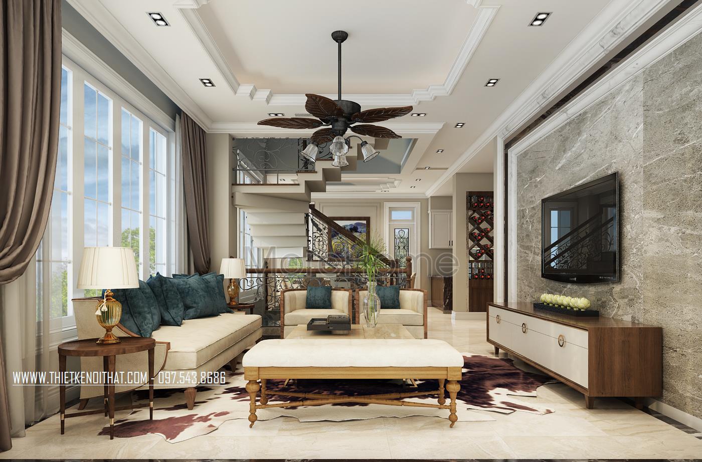 Thiết kế biệt thự song lập Vinhomes Riverside 