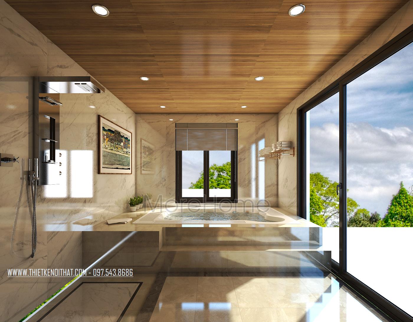 Thiết kế biệt thự song lập Vinhomes Riverside