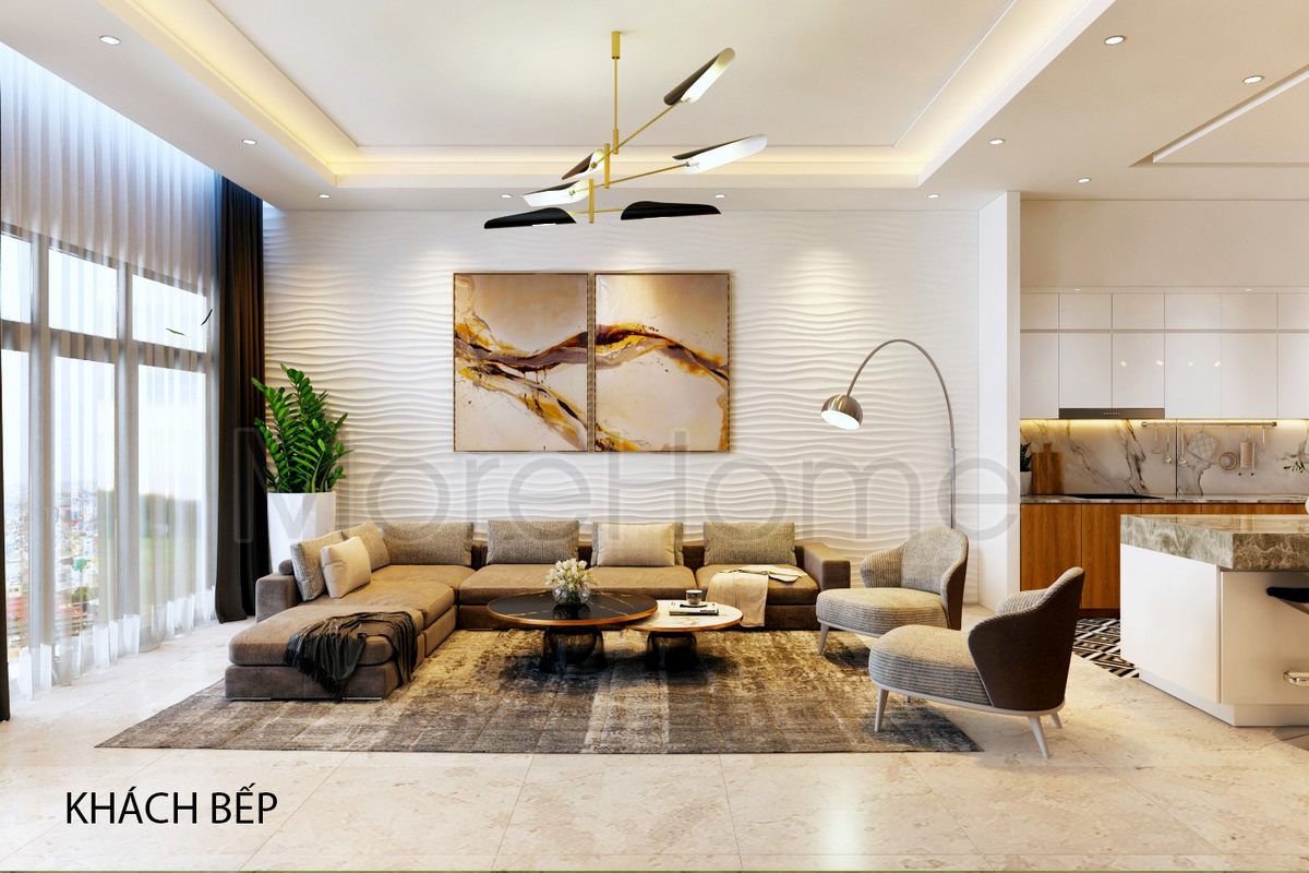 Thiết kế nội thất tại Vincom Rạch Giá hiện đại, phong cách, sang trọng