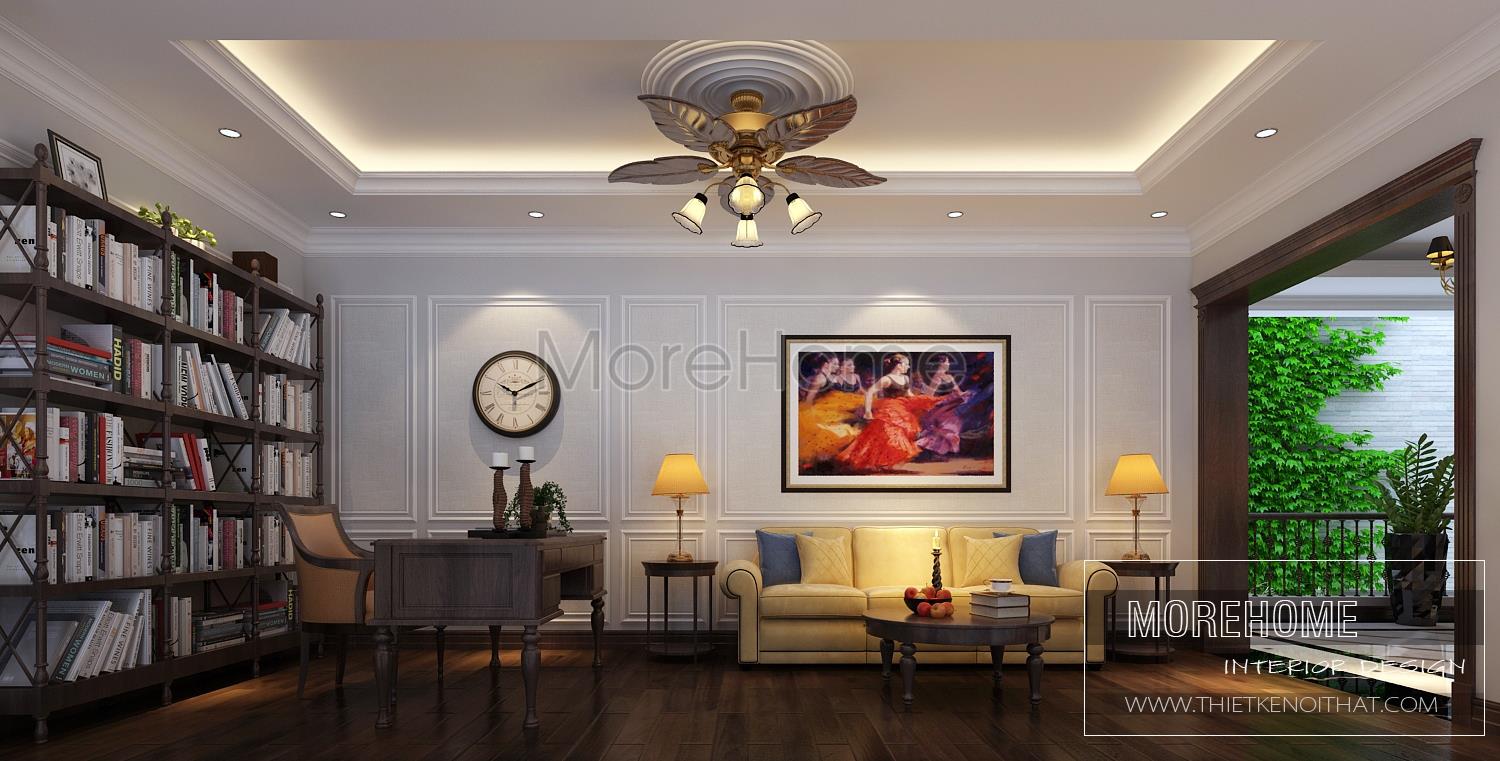 Thiết kế nội thất biệt thự Vinhomes Phú Lý Hà Nam