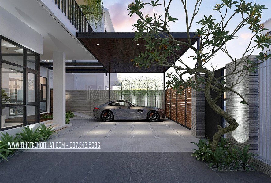 Thiết kế nội thất biệt thự Xuân Phương Nam Từ Liêm Hà Nội