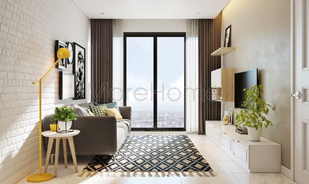 Thiết kế nôi thất căn hộ chung cư The Ascen