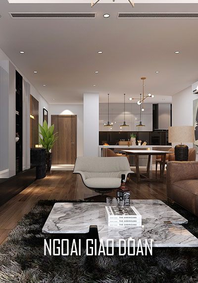 Thiết kế chung cư Ngoại Giao Đoàn phong cách hiện đại - Chị Lan