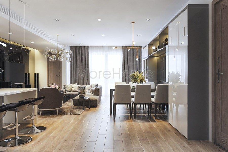 Thiết kế căn hộ chung cư Đảo Kim Cương - Quận 2