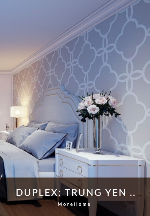  Nội thất gỗ óc chó tân cổ điển sang trọng tại căn Duplex Trung Yên