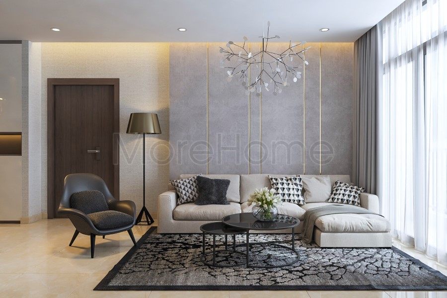 Thiết kế nội thất căn hộ tại chung cư Luxcity Quận 7