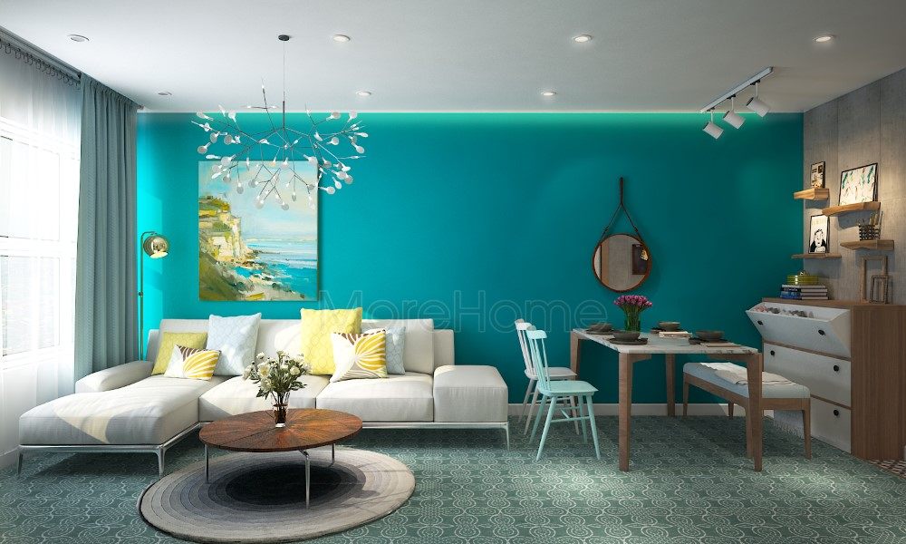 Thiết kế nội thất chung cư Sunrise City hiện đại