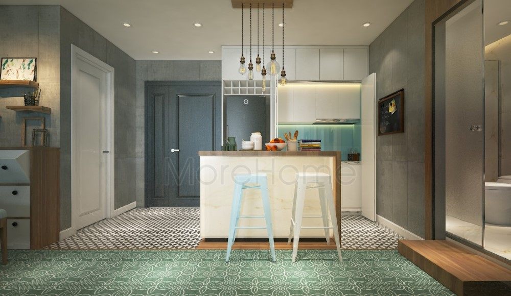 Thiết kế nội thất chung cư Sunrise City hiện đại