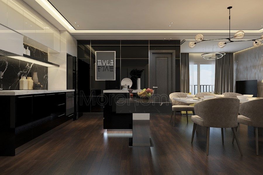 Thiết kế nội thất căn hộ chung cư Sunrise City