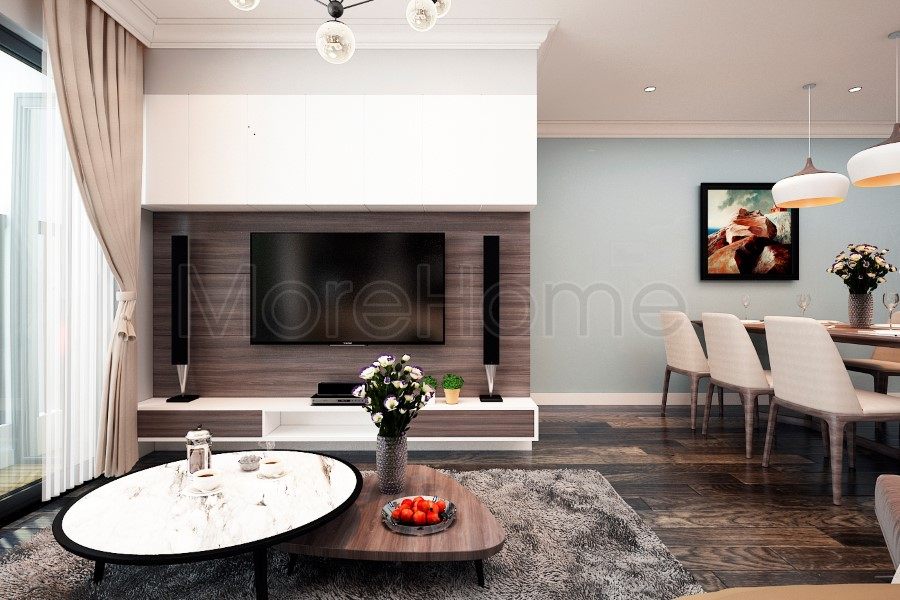 Thiết kế nội thất căn hộ chung cư Vinhomes Central Park