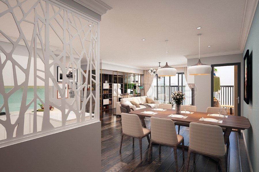 hiết kế nội thất căn hộ chung cư Vinhomes Central Park