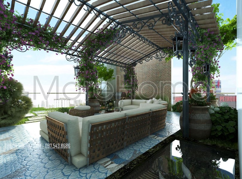 Thiết kế nội thất chung cư DUPLEX tại SKYLINE Văn Quán