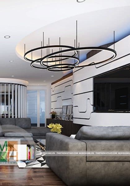 Thiết kế nội thất căn hộ chung cư hiện đại tại Ciputra Hà Nội phong cách việt- Anh Tài