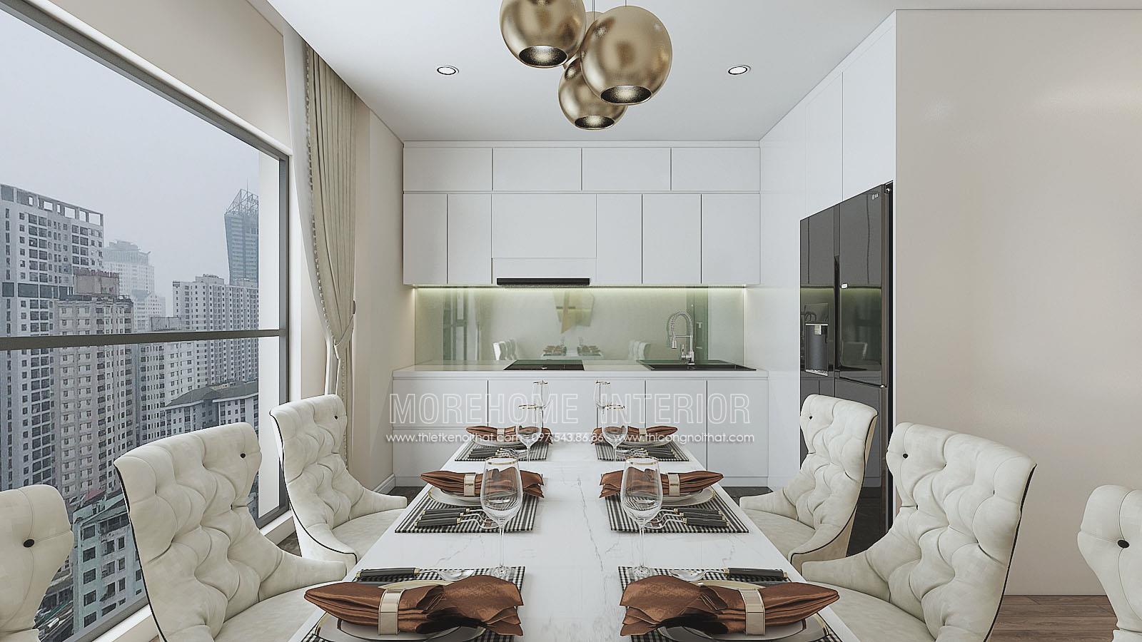 Thiết kế nội thất chung cư flc cầu giấy