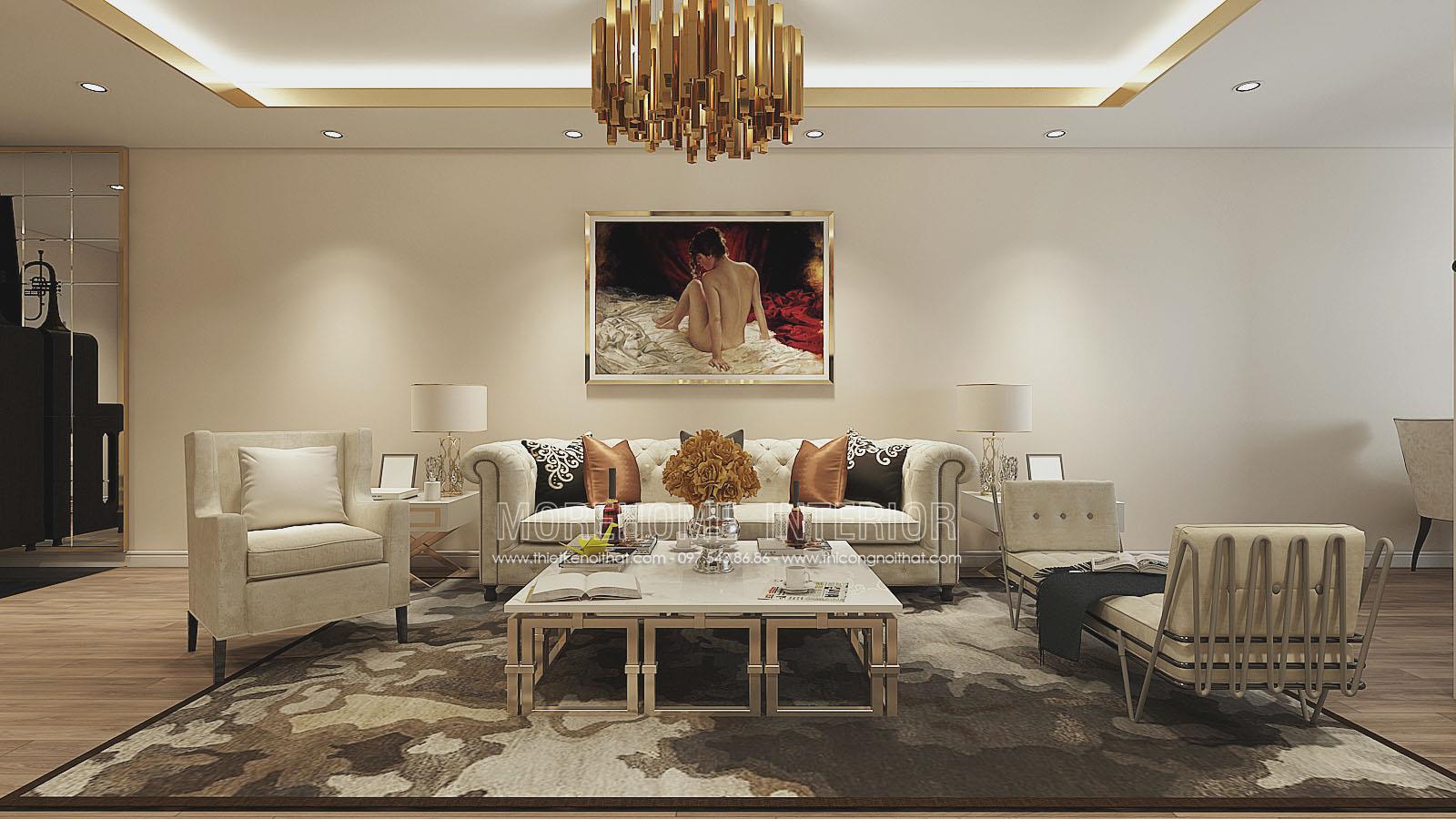 Thiết kế nội thất chung cư flc cầu giấy