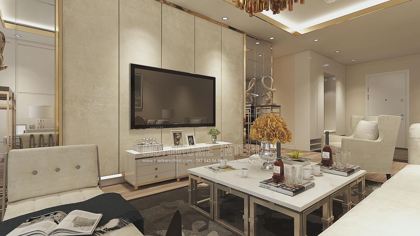 Thiết kế nội thất chung cư flc cầu giấy