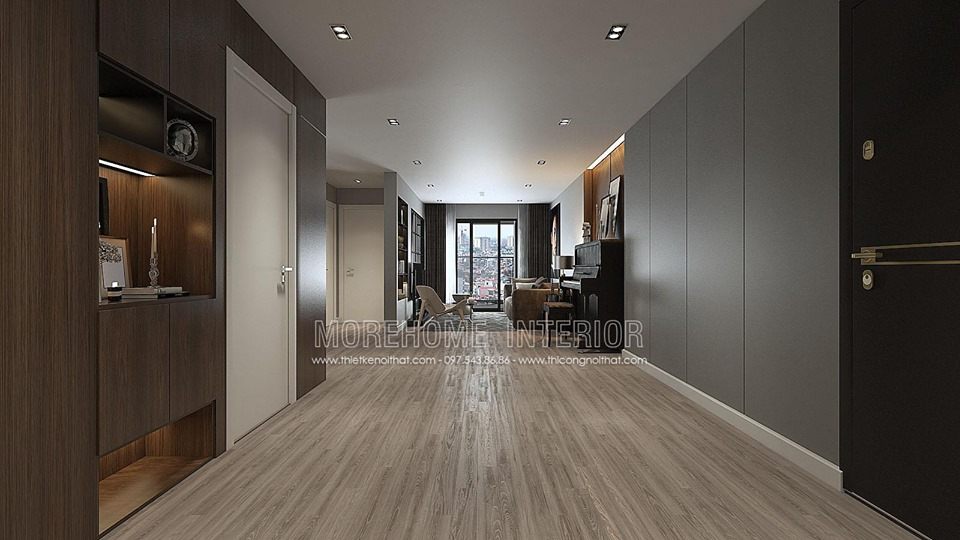 Thiết kế nội thất chung cư Goldseason Apartment 