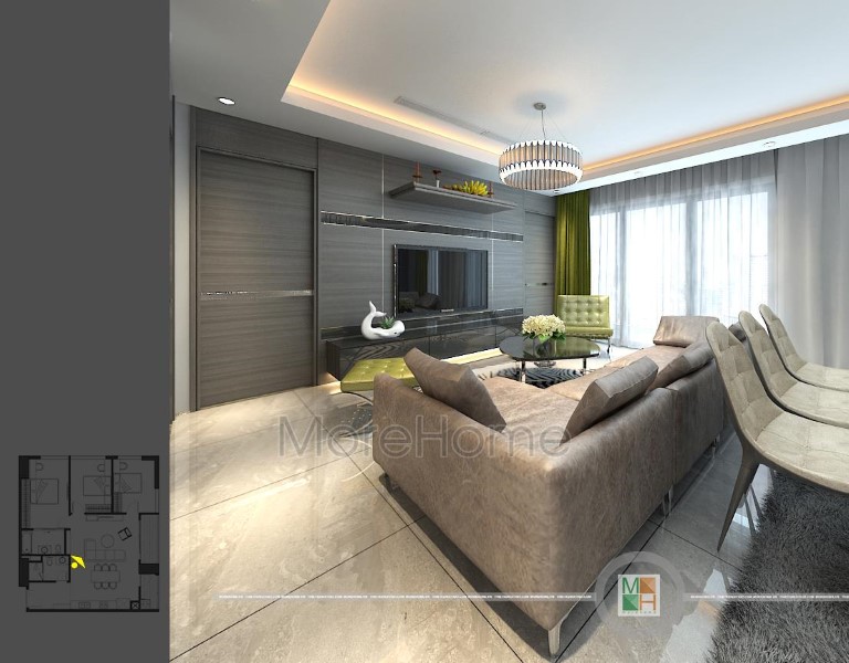 Thiết kế nội thất chung cư Imperia Garden