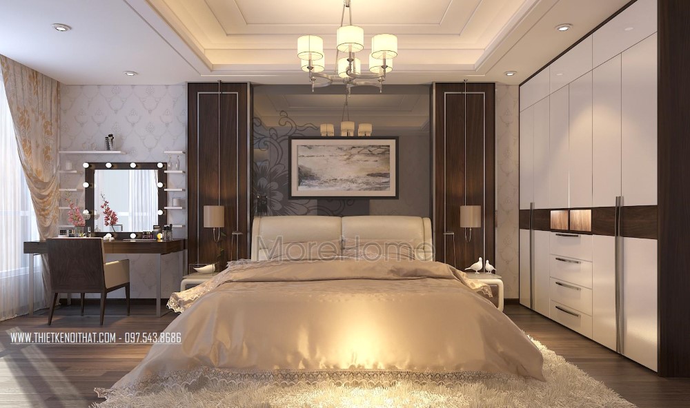 Thiết kế nội thất chung cư Thăng Long Number One Nam Từ Liêm Hà Nội