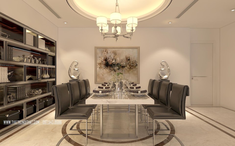 Thiết kế nội thất chung cư Thăng Long Number One Nam Từ Liêm Hà Nội