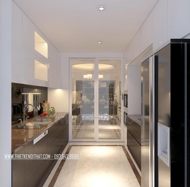 Thiết kế nội thất chung cư Thăng Long Number One Nam Từ Liêm Hà Nội