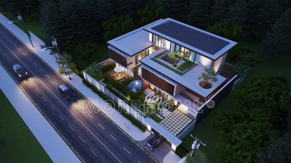 Thiết kế kiến trúc biệt thự hiện đại