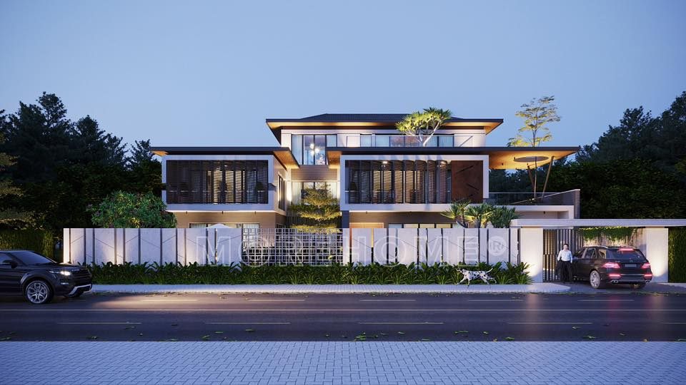 Thiết kế kiến trúc biệt thự hiện đại