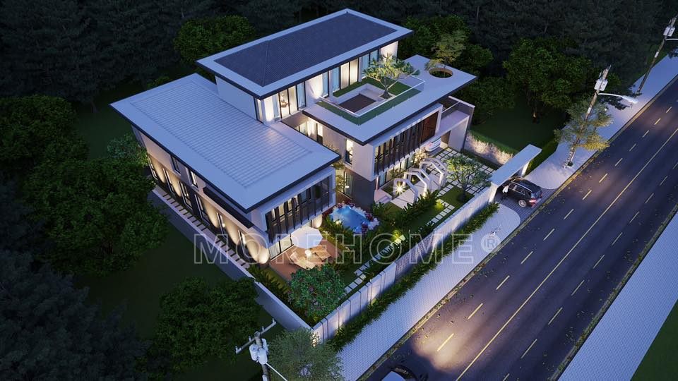 Thiết kế kiến trúc biệt thự hiện đại