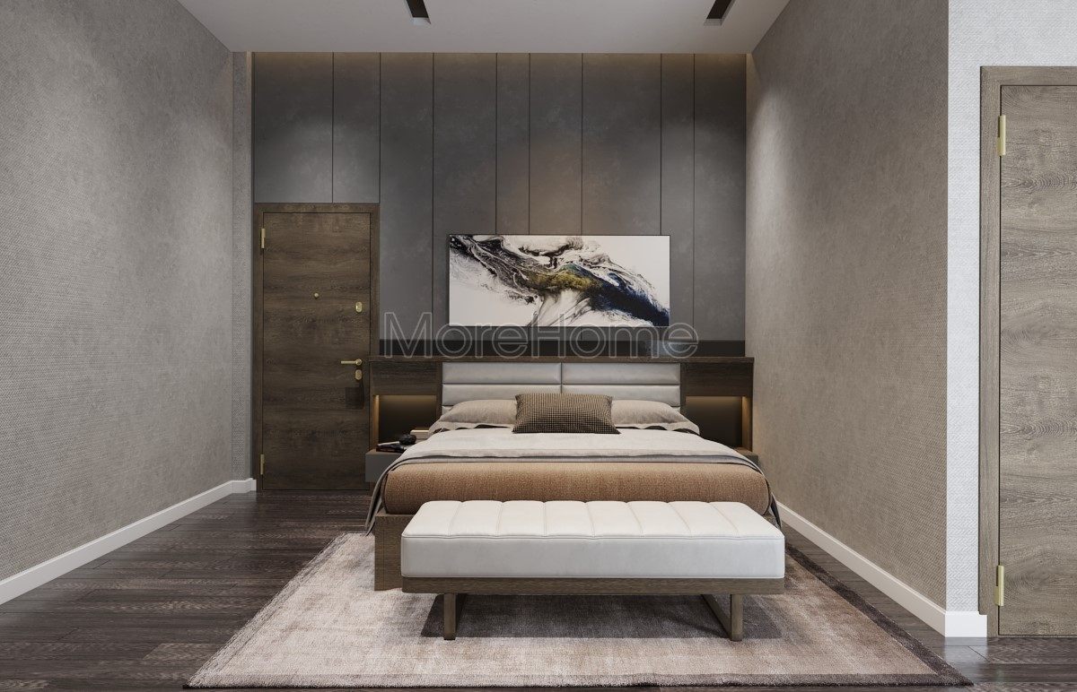 Thiết kế nội thất phòng ngủ nhà phố hiện đại