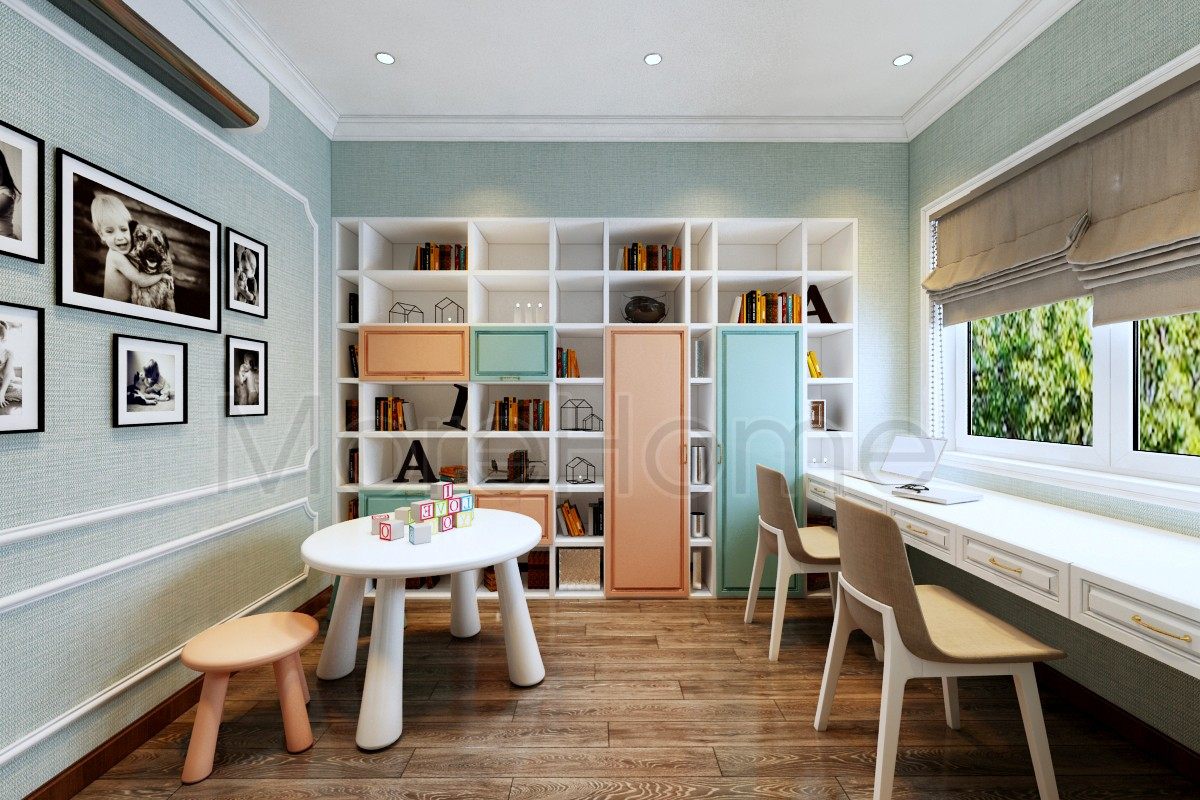 Thiết kế nội thất phòng khách nhà phố quận 9